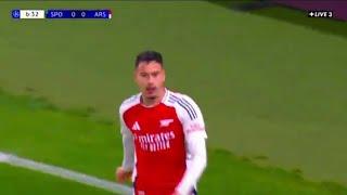 GABRIEL MARTINELLI GOAL VS SPORTING CP | SPORTING CP VS ARSENAL (0-1) ALL GOALS & HIGHLIGHTS