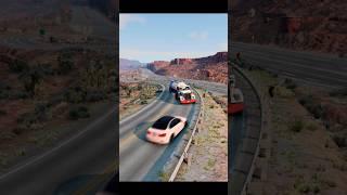 Realistic Highway Car Crashes #21 | #beamngdrive