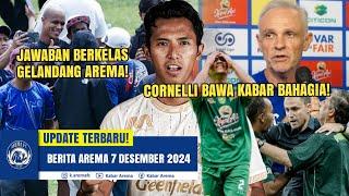 KABAR BAHAGIA! Jawaban Berkelas William Marcilio! Demi Aremania, Cornelli Ingin Permalukan Persebaya