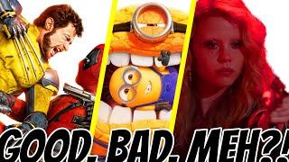 JULY MOVIE RELEASES - The Good, The Bad, & The Meh - w/ Flix Talk