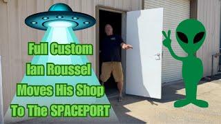 Full Custom Ian Roussel Gives You A Tour Of His NEW SHOP And ICONIC Location 