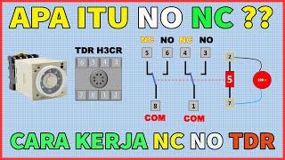 CARA KERJA NC DAN NO - TDR TIMER DELAY RELAY