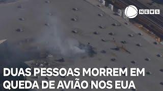 Duas pessoas morrem em queda de avião de pequeno porte nos EUA