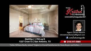 1327 Crow Ct, Best Realtor in San Antonio