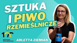 PIWO KRAFTOWE Rzemieślnicze bezalkoholowe, piwne precle - Browar 100 mostów - Arletta Ziemian