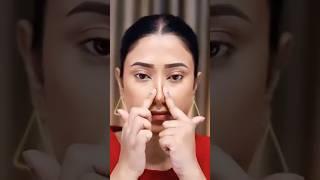 ViralNose contouring hack ​⁠ with fingers#viralvideo  #hack @Sandhyabeautyvibes