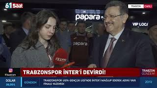 TRABZONSPOR İNTER'İ DEVİRDİ! YARI FİNALDEYİZ