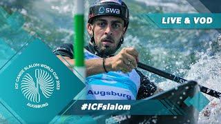 Kayak: Finals / 2023 ICF Canoe-Kayak Slalom World Cup Augsburg Germany