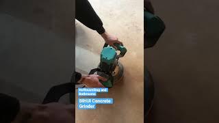 BIHUI Concrete Grinder! Floor prep! #floors #concrete #concretegrinder #tools #floorprep