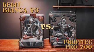 The Lelit Bianca V3 vs. Profitec Pro 700 - $3000 Espresso Machine Showdown!