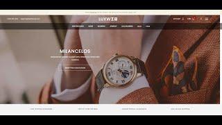 Luxwatches - Premium BigCommerce Stencil Theme: Installation Guide