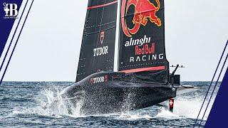 Swiss Solo On Overcast In Barcelona | June 20th | America's Cup