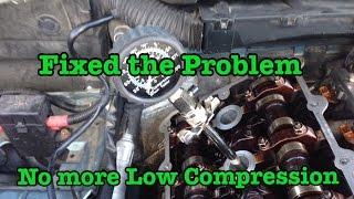 BMW Low Compression Easy Fix For Free !!! M44 M42 M50 M52 M52tu M54 M56 N52 N54 M62