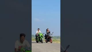 Mere Dono Bikes Ko Ride Pe Jana Hai ️ || zx10r & Ktm #shorts #ktm #zx10r