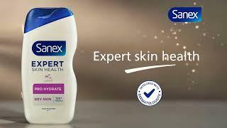 Sanex shower gels, soothe sensitive skin
