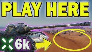 Farm EASY Damage  Using This Position | Sand River PT. 1 | E75 ts | World of Tanks