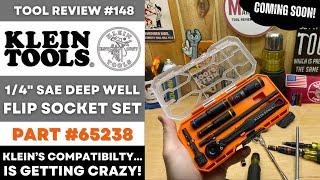 New! Klein Tools SAE Deep Flip Sockets - The Compatibility is Getting CRAZY! #klein #tools 65238