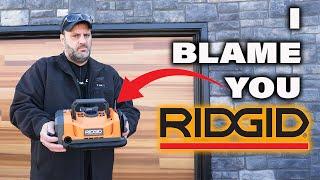 Ridgid's new tool turned me into a HORRIBLE person!