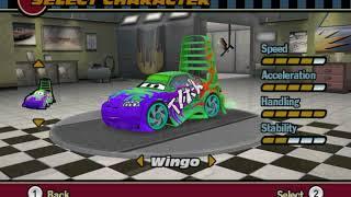 Cars The Video Game (Wii): All Characters and Paintjobs Review