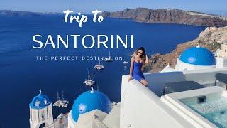 Discover the magic of Santorini ️ | Oia | Greece | pool villa | Travelvlog |