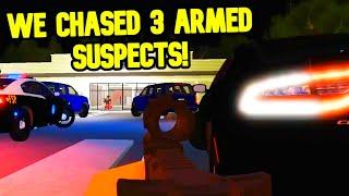 WE CHASED 3 ARMED SUSPECTS *ENDS BAD* | FSRP: LEON COUNTY - Roleplay (FSP)