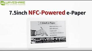 Waveshare 7.5inch NFC Powered e Paper