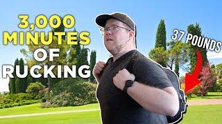 I Did 100 Minutes Of Rucking EVERYDAY For A MONTH
