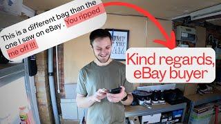 This buyer had no idea how eBay works