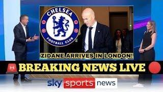 "Zidane Arrives in London – Is Chelsea About to Drop a BOMBSHELL?"