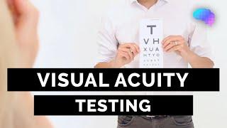 Visual Acuity Assessment - OSCE Guide (Clip) | UKMLA | CPSA