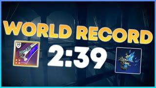 Destiny 2 Shattered Throne World Record Speedrun [2:39]