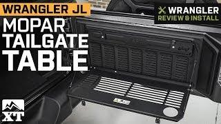 Jeep Wrangler JL Mopar Tailgate Table (2018) Review & Install