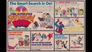 NBC Saturday Morning Cartoon Line up Part 1 (1981)