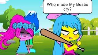 Somebody made Smidge's Best Friend cry [Trolls](Trend/Gacha Club)