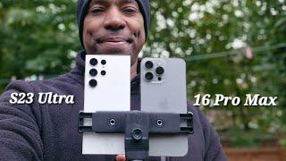 Iphone 16 Pro Max vs Galaxy S23 Ultra Camera Test. Another good battle!!