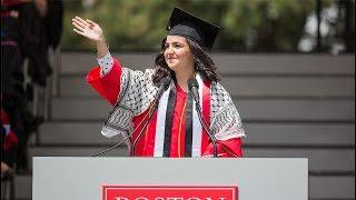 Boston University Commencement 2018: Student Speaker Yasmin Younis