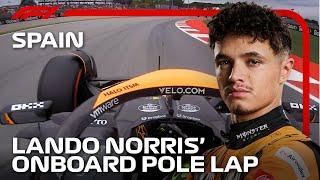 Lando Norris’ Pole Lap | 2024 Spanish Grand Prix | Pirelli