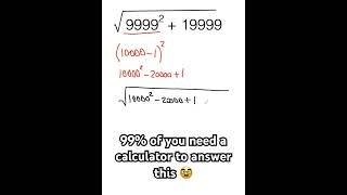 Only Smart Students Can Answer This W/O Calculator. #maths #satmath #algebra #mathtrick #squareroot