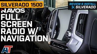 2016-2018 Silverado Navos Full Screen OE-Style Radio Upgrade  Review & Install
