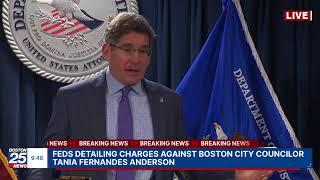 WATCH LIVE: Feds detailing charges against Boston City Councilor Tania Fernandes Anderson