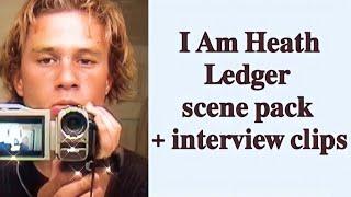 Heath Ledger | Documentary clips and interviews scene pack logoless