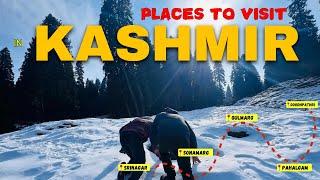 Top 5 places in Kashmir | Best places in Kashmir | Kashmir Tour Complete Guide | Winter Kashmir Trip