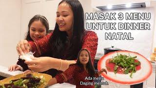 MASAK 3 MENU DINNER UNTUK NATAL ️