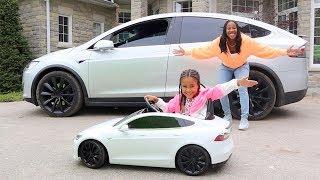Surprised Cali with Her Dream Car!
