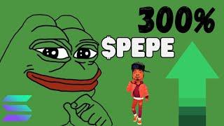 THE NEXT PEPE IS $PEPE ON SOLANA!