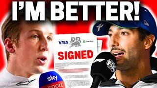 HUGE TENSION At Red Bull After Ricciardo's BOMBSHELL Statement!