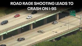 Chaos on I-95 as road rage shooting shuts down highway