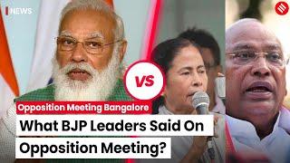 BJP Leaders Mock Opposition Parties Meeting, Say "No Bandhan In Mahagathbandhan"