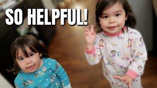 Our kids are a little too helpful! - @itsJudysLife
