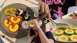 VLOG, I Tried To Cook Korean Pancakes For Thanksgiving What I Eat In A Day, Eat, Drink, Daily Life